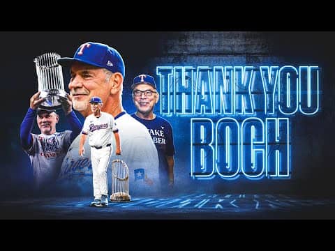 Thank you, Bochy