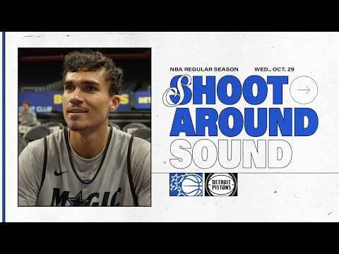 SHOOTAROUND SOUND: ANTHONY BLACK AND TRISTAN DA SILVA 10.29.25