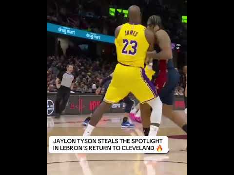 Jaylon Tyson has arrived 😤