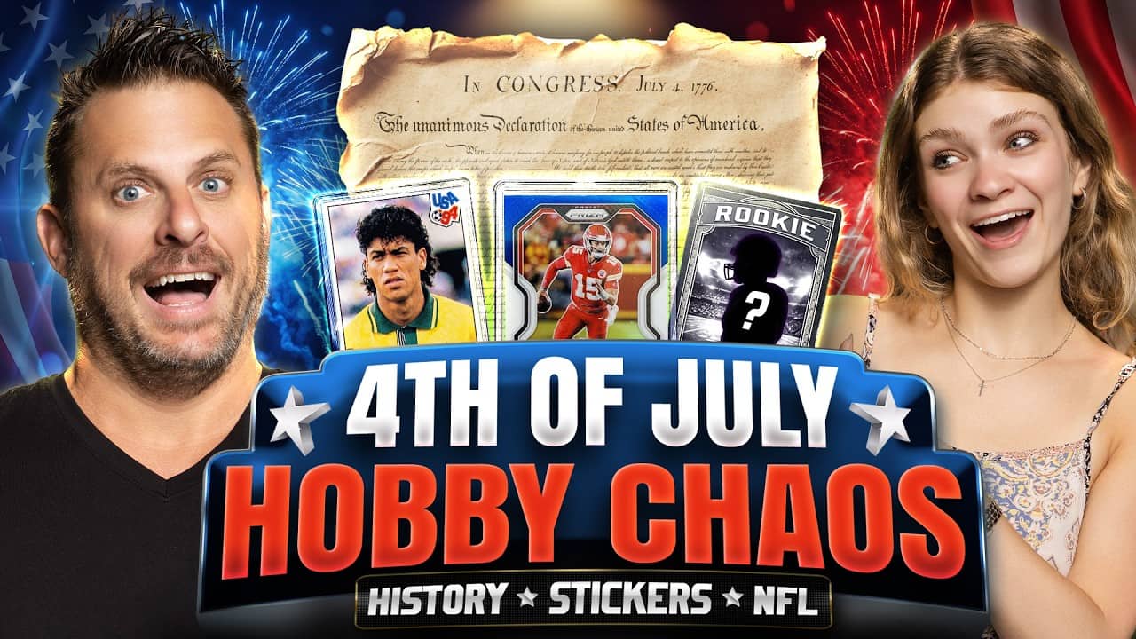 4th of July Special: The Declaration Auction, FIFA Stickers, and NFL Card Speculation