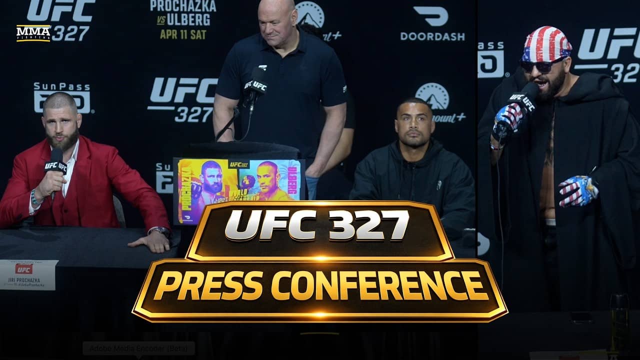 Full UFC 327 Press Conference - MMA Fighting