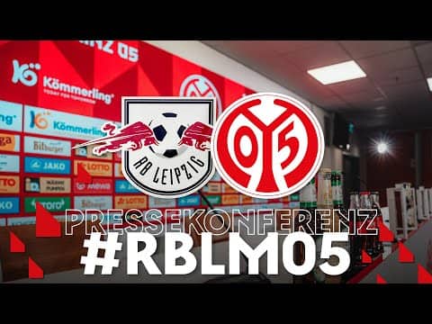 Die PK vor dem Spiel gegen Leipzig | #RBLM05 | #05ertv | Saison 2025/26