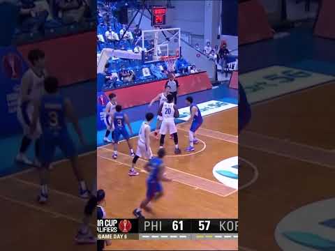 Abarrientos is back in Gilas colors 🇵🇭 Who’s excited?! 🤩 #FIBAWC