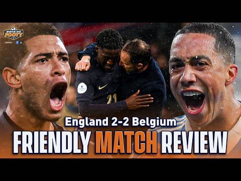 Late Jude Bellingham goal gives England 2-2 draw vs Belgium | Morning Footy | CBS Sports Golazo