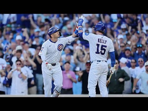 BACK-TO-BACK! Seiya Suzuki and Carson Kelly CRUSH Postseason homers to give Cubs lead!