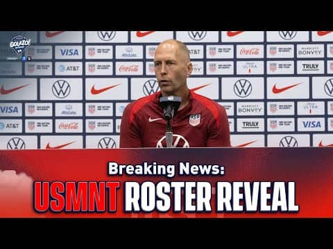 Breaking News: USMNT's Copa América Roster Revealed! | CBS Sports Golazo