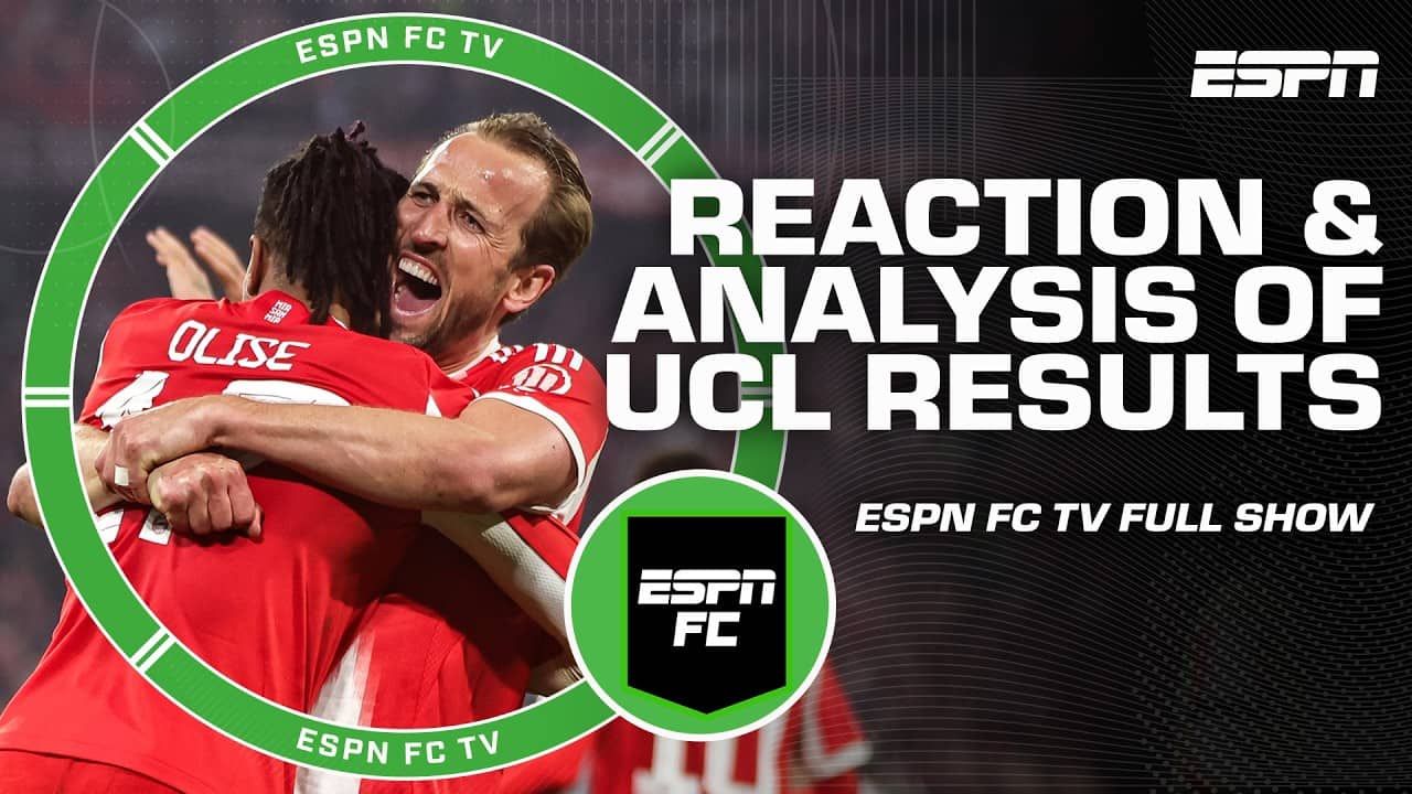 UCL QUARTERFINAL REACTIONS 🚨 How far can FC Bayern & Arsenal go in UCL? 👀 | ESPN FC