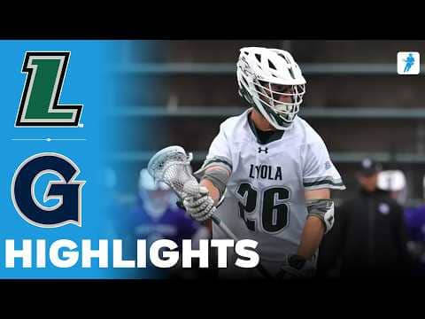 Loyola vs Georgetown | NCAA College Lacrosse | Highlights - March 17, 2026