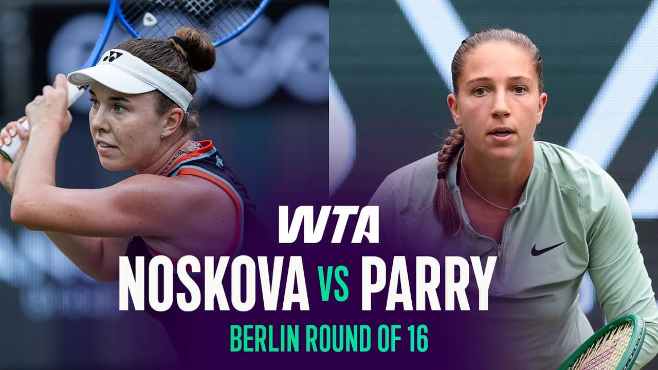 Linda Noskova vs. Diane Parry | 2026 Berlin Round of 16 | WTA Match Highlights