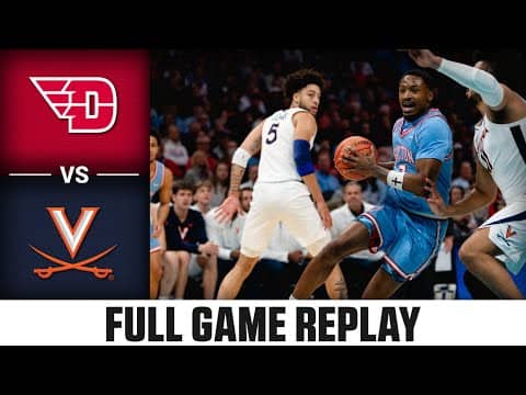 Dayton vs. Virginia Full Game Replay | 2025-26 ACC Men’s Basketball