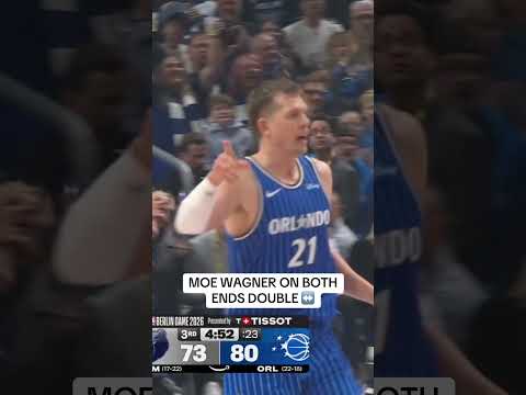 Moe Wagner is FEELING it 🗣️