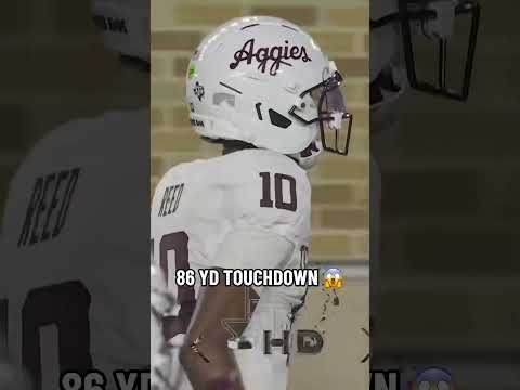 Texas A&M dials up an 86-YARD HOUSE CALL ☎️