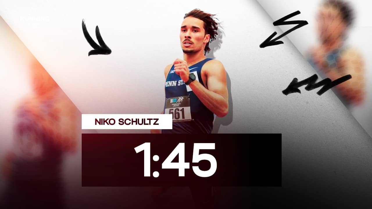The 1:45 800m Runner Nobody Wanted: How Niko Schultz Rebuilt Himself in One Year
