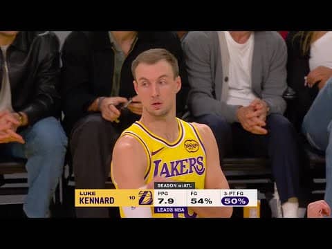 Luke Kennard Makes His Official Lakers Debut | February 7, 2026