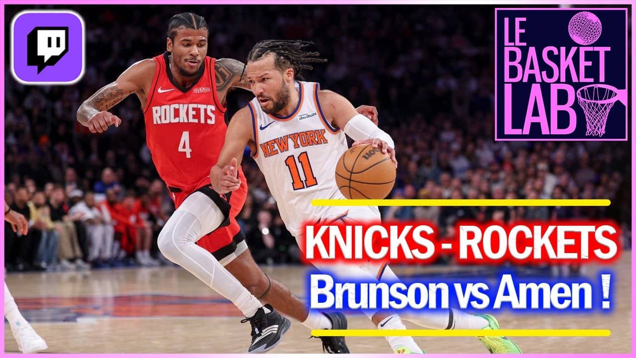 Knicks vs Rockets : Amen Thompson fabuleux, Jalen Brunson encore plus ! [PODCAST NBA]
