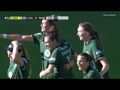 Goal: Kayla Fischer's NWSL Playoffs equalizer vs. Washington Spirit