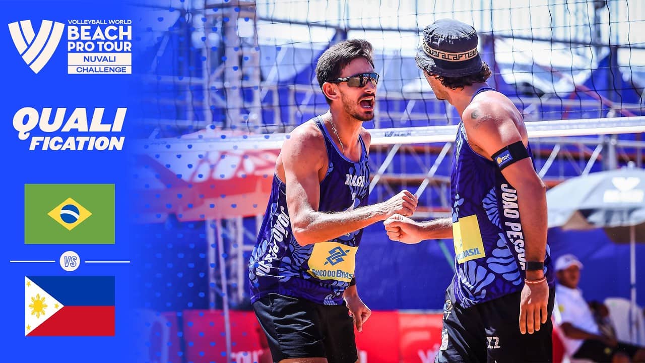 Gabriel/Johann vs. Tolentino/Francisco - Qualification Highlights | Nuvali 2026 #BeachProTour