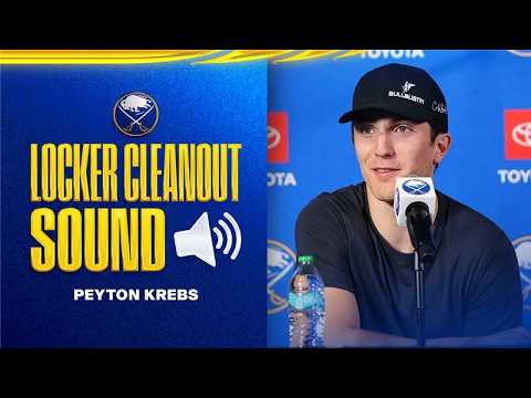 "It's Home For My Family" | Peyton Krebs On Buffalo And Upcoming Contract | Buffalo Sabres