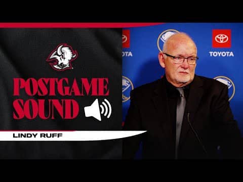 "We Got Outworked" | Lindy Ruff After 6-2 Loss To Calgary Flames | Buffalo Sabres