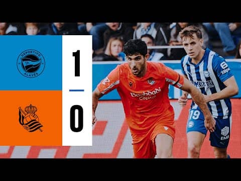 HIGHLIGHTS | LaLiga 25-26 | J15 | Deportivo Alavés 1 - 0 Real Sociedad