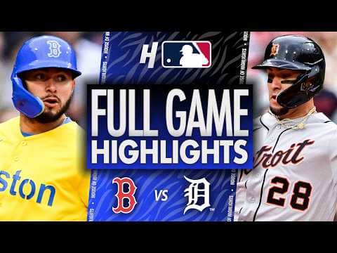 Boston Red Sox vs Detroit Tigers - FULL GAME HIGHLIGHTS 🔥 April 18, 2026 MLB Season