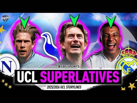 De Bruyne Homecoming, Real Madrid at Anfield, Tottenham Dark Horse? | UCL SUPERLATIVES | Matchday