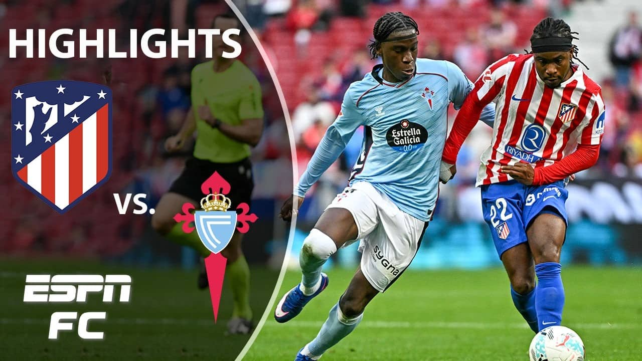 Atletico Madrid vs. Celta Vigo | LALIGA Highlights | ESPN FC