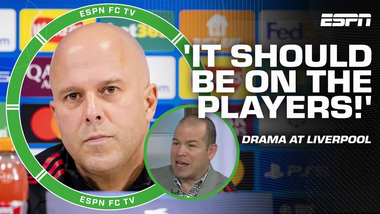 Arne Slot's addresses Mo Salah hitting out at Liverpool's direction 👀 | ESPN FC