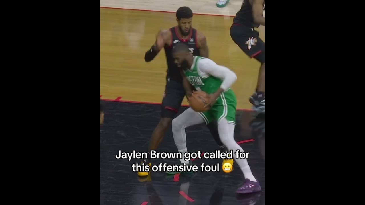 Ruled an offensive foul.