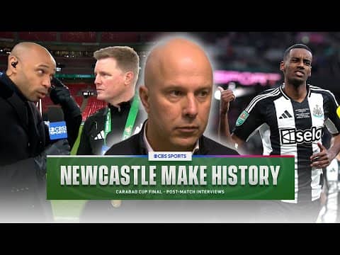 "I DREAMED of this moment” | Eddie Howe, Isak, Slot on Newcastle Carabao Cup Final WIN vs. Liverpool