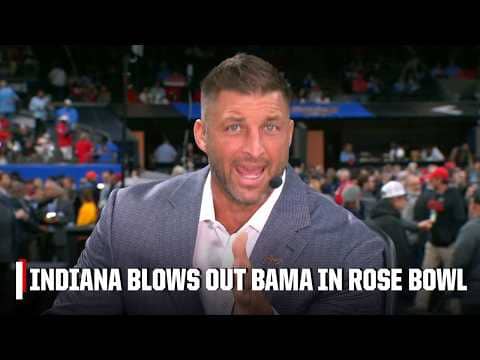 Tim Tebow reacts to Indiana blowing out Alabama 👀 'THEY HAD SOMETHING TO PROVE!' | SEC Now