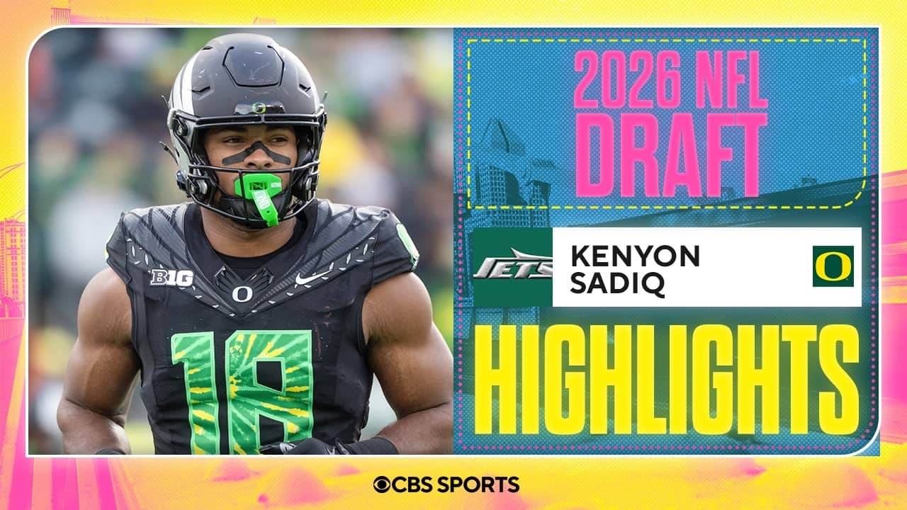 Kenyon Sadiq Oregon Highlights | Drafted No. 16 overall to the Jets