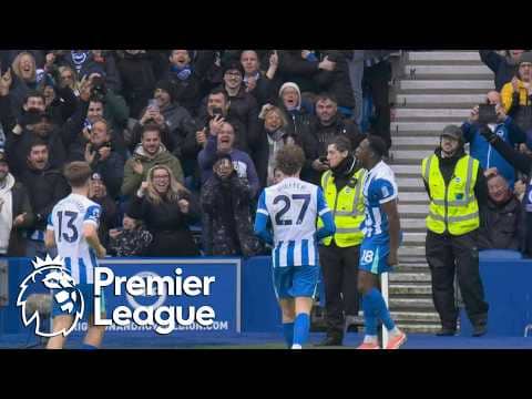 Danny Welbeck strikes Brighton 2-1 in front of Nottingham Forest | Premier League | NBC Sports
