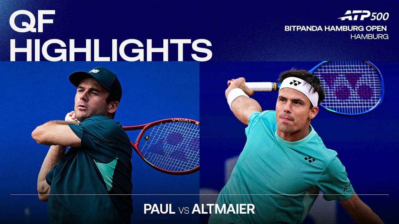 Tommy Paul vs Daniel Altmaier Highlights | Hamburg 2026 Quarter-Final