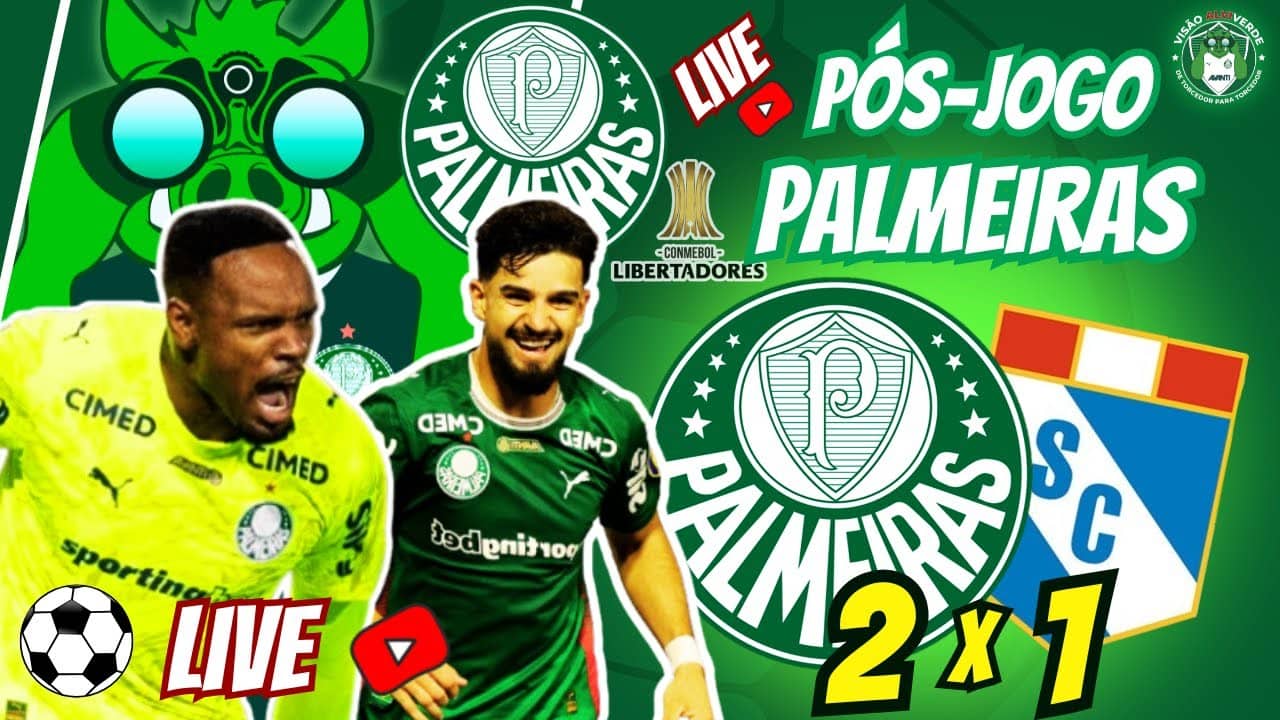 🚨#AOVIVO-PEGA A VISÃO: PÓS-JOGO PALMEIRAS 2X1 SPORTING CRYSTAL | COLETIVA | NOTÍCIAS DO VERDÃO