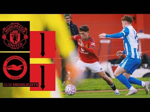 A Point In PL2 | Man Utd v Brighton | U21s Highlights