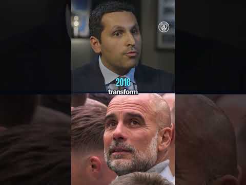 Chairman Khaldoon Al Mubarak's 2016 prediction came true 🩵 #mancity #chairman #football #interview