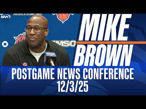 Mike Brown praises Ariel Hukporti's defense in Knicks win over Hornets