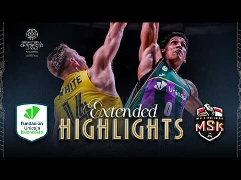 Unicaja v Mersin Sports Club | Full Game Highlights | #BasketballCL 2025-26