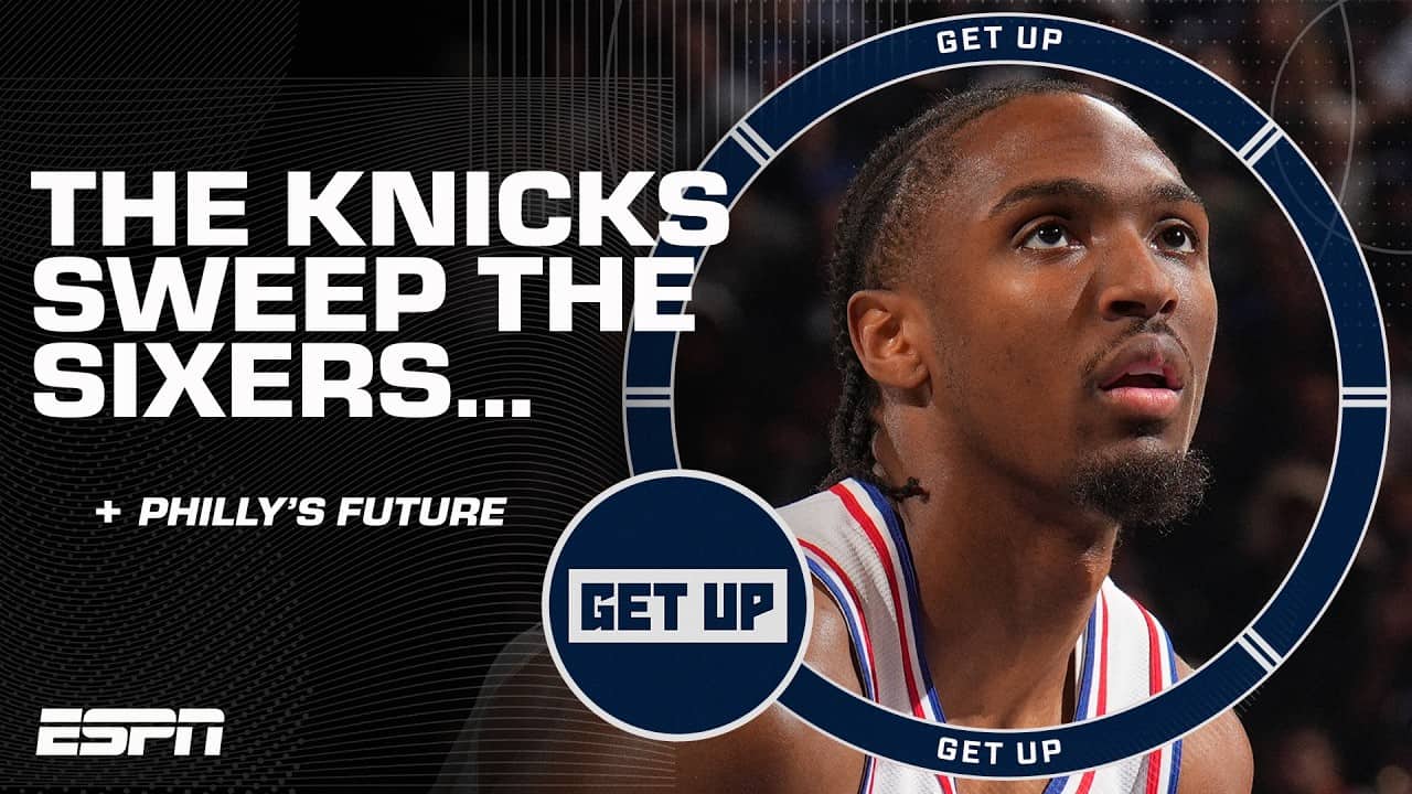 Who's to blame for the Sixers Round 2 SWEEP⁉️ Jay Williams questions the front office 😳 | Get Up