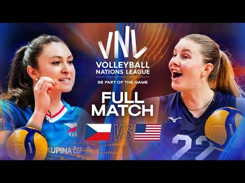 Czechia 🇨🇿 vs USA 🇺🇸 | VNL 2025 - Full Match | Week 1