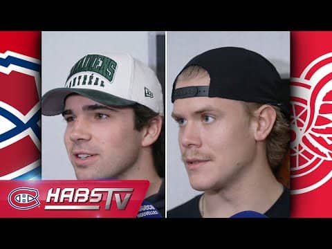 MTL@DET: Pregame media ops | FULL PRESS CONFERENCES