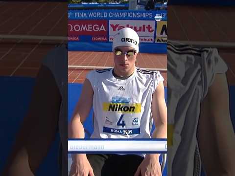 Epic Swimming Showdown: Phelps vs Biedermann Record Battle #Swimming