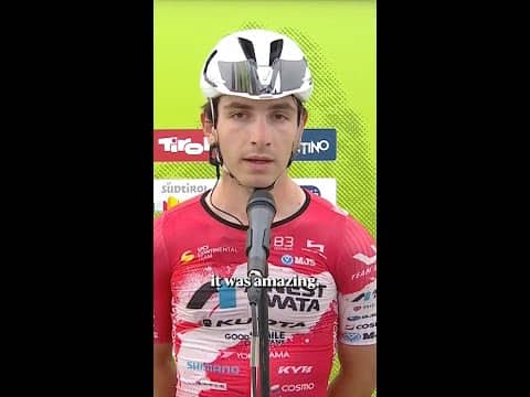 "It's like a dream" ❤️ Tommaso Dati reacts to the biggest win of his career so far 🙌