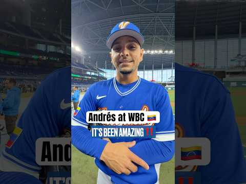 Vamos Andrés Giménez 👏 Vamos Venezuela 🇻🇪 #BlueJays #Toronto #MLB #WBC #WorldBaseballClassic