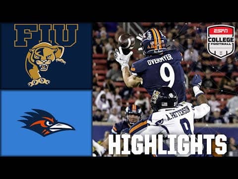 First Responder Bowl: Florida International vs. UTSA | Full Game Highlights | ESPN College Football