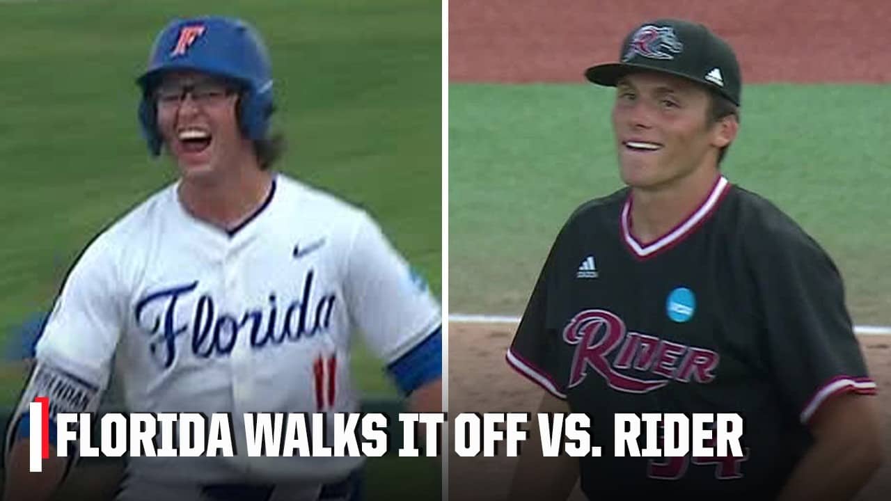 WHAT A FINISH 🤯 Rider Broncs vs. Florida Gators | Full Game Highlights | ESPN College Baseball