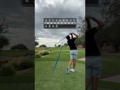 Certified shot shaper. A smooth and easy back nine with Mac Boucher.