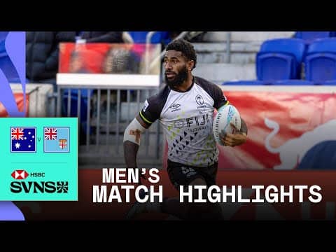 Flying Fijians are CRUISING! 💨 | Australia v Fiji | HSBC SVNS New York 2026 | Match Highlights