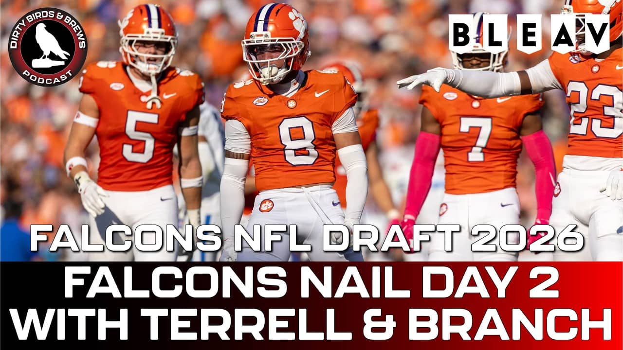 Falcons nail Day 2 of the 2026 NFL Draft with CB Avieon Terrell and WR Zachariah Branch